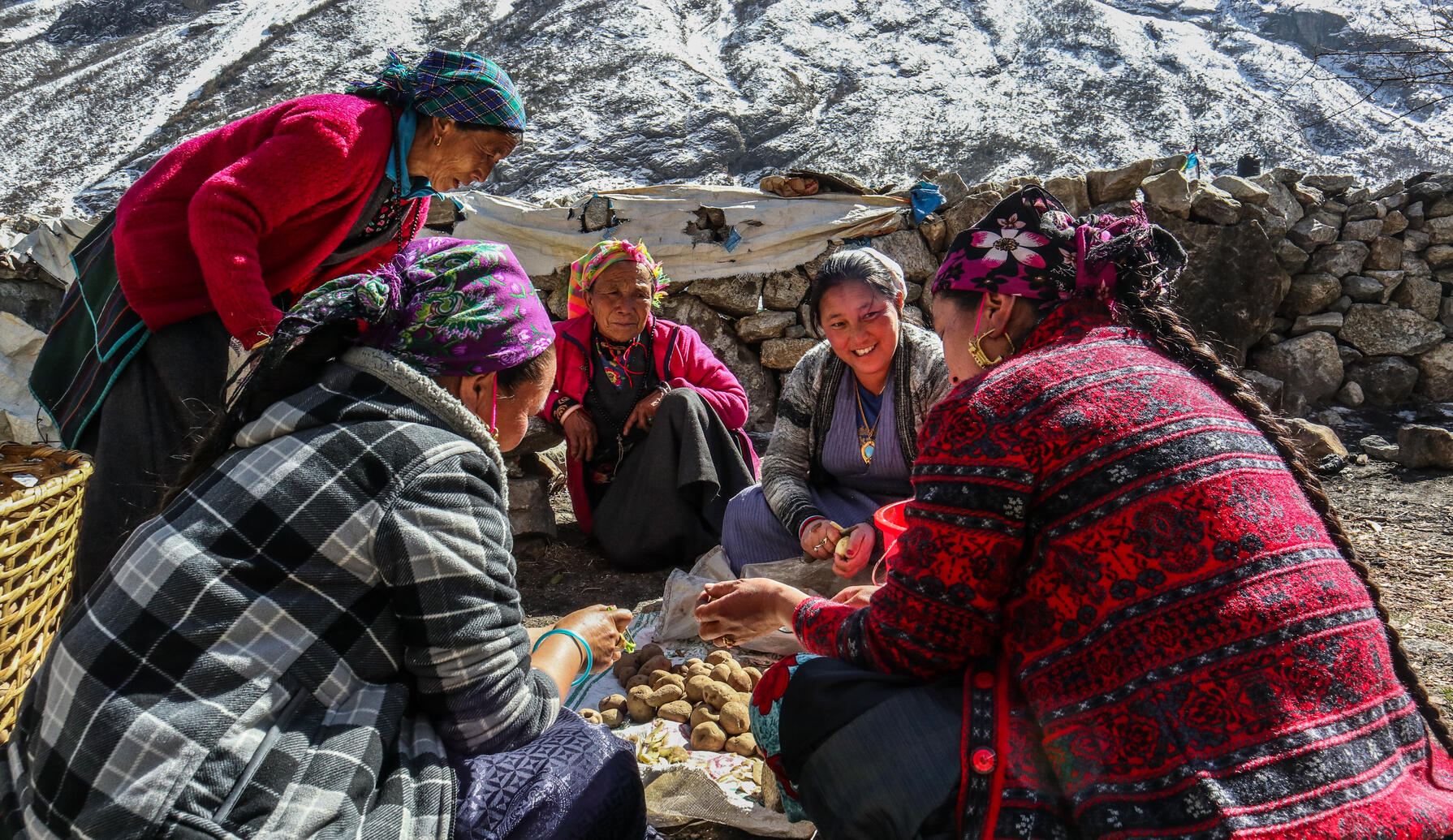 Langtang Nepal Emma Miller Kelly Wellbeing Explorers Liam Kelly Photo