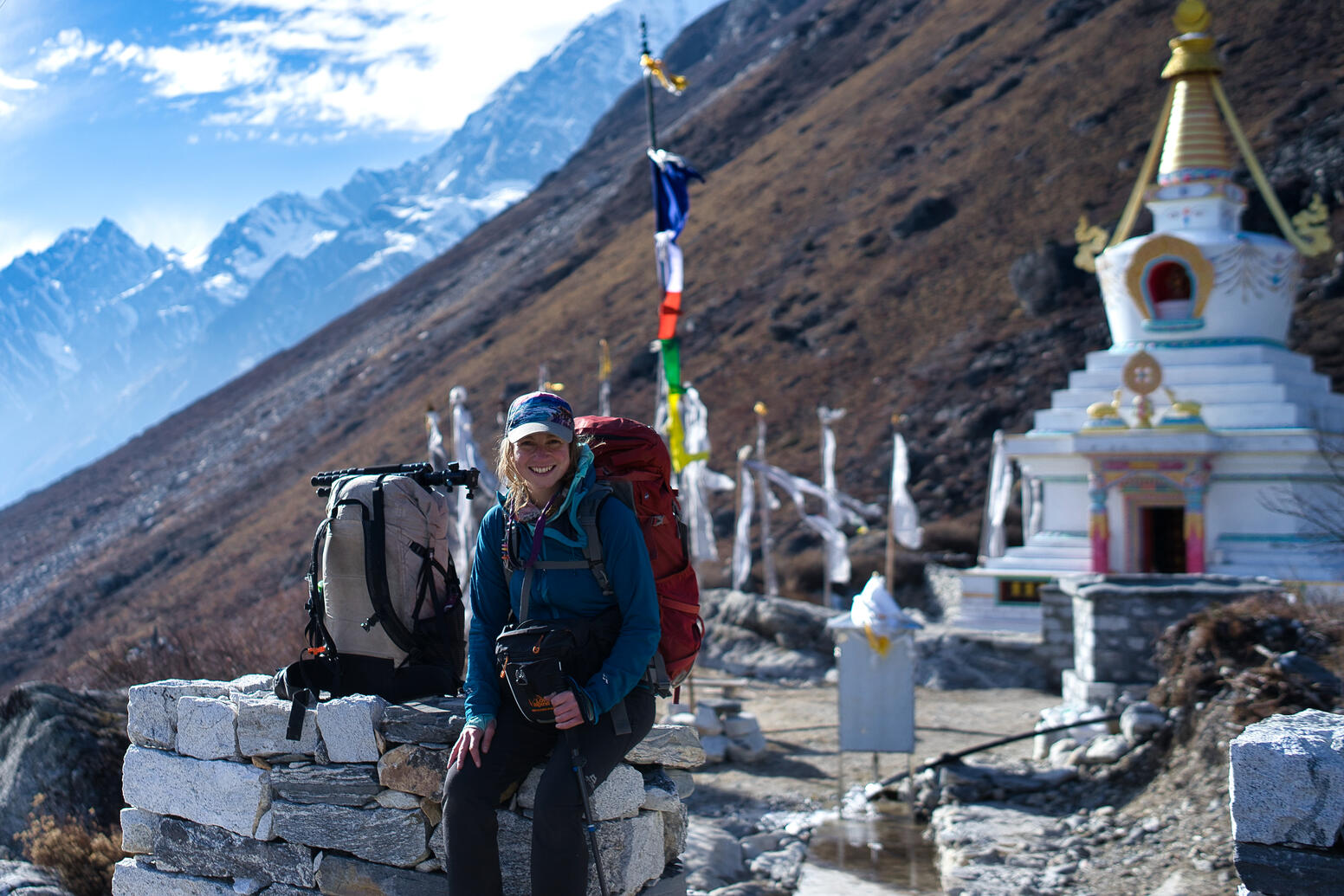 Langtang Nepal Emma Miller Kelly Wellbeing Explorers Liam Kelly Photo
